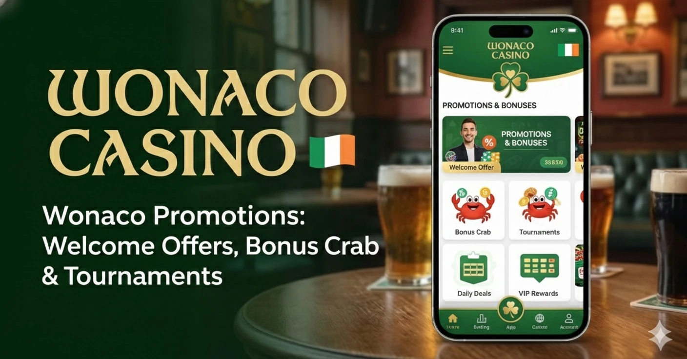 Wonaco Promotions: Welcome Offers, Bonus Crab & Tournaments